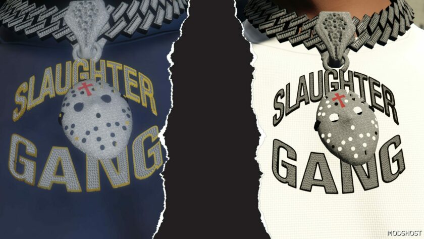 GTA 5 Slaughter Gang Chain for MP Male mod