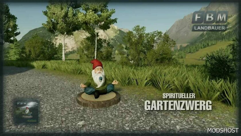 FS22 Spiritual Garden Gnome mod