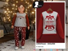 Sims 4 Family Christmas Pajamas mod