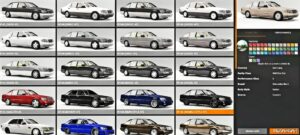 BeamNG Car Mod: NEW AND DETAILED Mercedes Benz W140 1998 0.31 (Image #4)