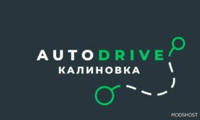 FS22 Autodrive Course Map Kalinovka V2.0 mod