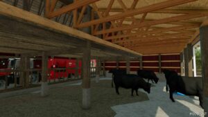 FS22 Placeable Mod: Steer/Heifer Barn (Featured)