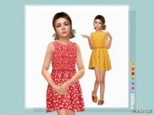 Sims 4 Everly Dress mod