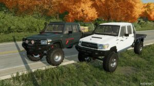 FS22 Toyota Car Mod: Land Cruiser VDJ76 (Image #4)