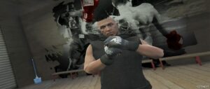 GTA 5 Player Mod: GTA IV MMA Gloves for MP Male (Featured)