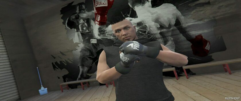 GTA 5 GTA IV MMA Gloves for MP Male mod