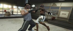 GTA 5 Player Mod: GTA IV MMA Gloves for MP Male (Image #4)