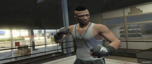 GTA 5 Player Mod: GTA IV MMA Gloves for MP Male (Image #5)