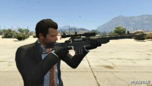 GTA 5 Weapon Mod: Precision Rifle FIX NO Model Replace (Image #2)