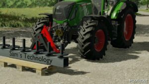 FS22 Implement Mod: NET Roll Holder Beta (Image #2)