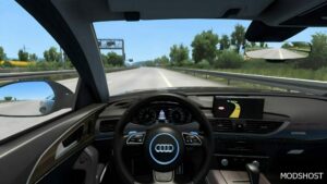 ETS2 Audi Car Mod: 2015 Audi A6 C7 3.0 Tfsi 1.49 (Image #3)
