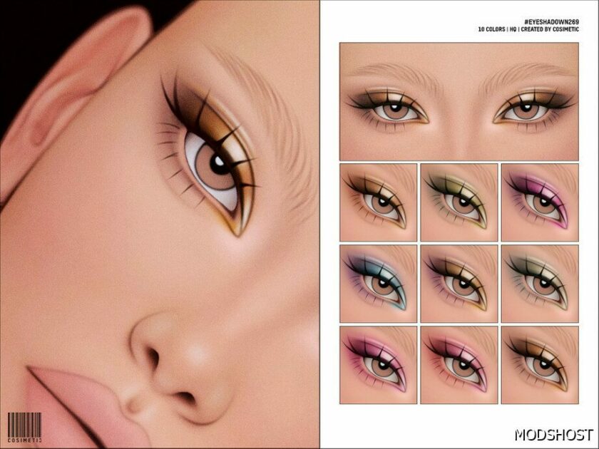Sims 4 Eyeshadow N269 mod