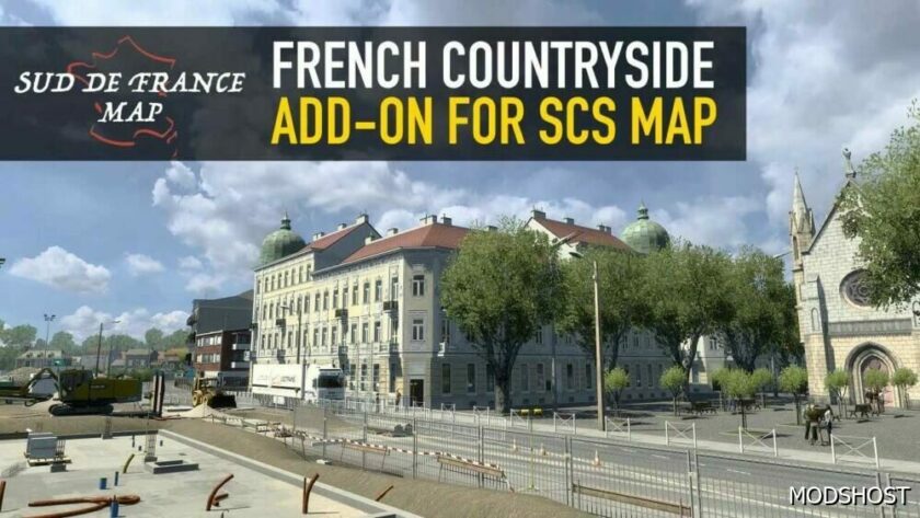 ETS2 SUD DE France Map 1.9.1 1.49 mod