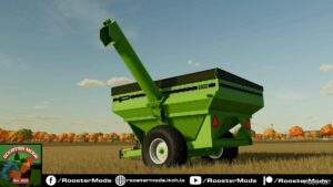 FS22 Trailer Mod: Parker 6500 Grain Cart V1.0.0.1 (Featured)