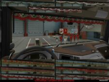 ETS2 Christmas Curtains and Penants 1.49 mod