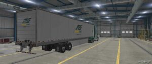 ATS Mod: Ruda Cascadia and SCS Trailer Skin ABF 1.49 (Image #5)