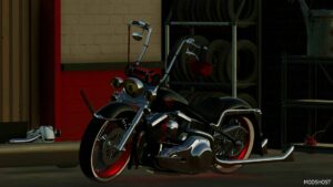 FS22 Harley Softail mod
