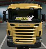 ETS2 Part Mod: Fake Taxi Sticker (Image #2)