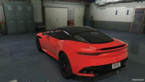 GTA 5 Aston Martin Vehicle Mod: DBS Superleggera (Image #3)