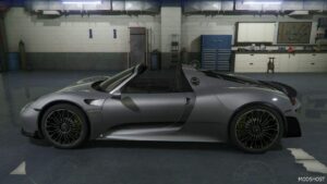 GTA 5 Porsche Vehicle Mod: 918 Spyder Mansory (Image #2)