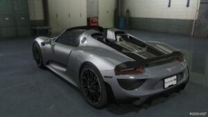 GTA 5 Porsche Vehicle Mod: 918 Spyder Mansory (Image #3)