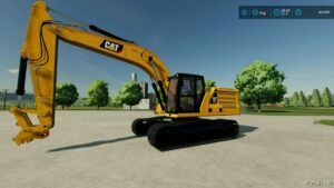 FS22 Caterpillar Forklift Mod: 336 (Featured)