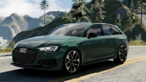 BeamNG Audi Car Mod: A4 B9 (2019) V5.0 0.31 (Image #2)