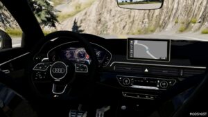 BeamNG Audi Car Mod: A4 B9 (2019) V5.0 0.31 (Image #3)