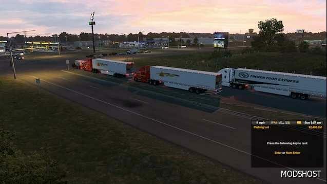 ATS Trucks and Trailers Traffic Project by D Goldhaber 1.49 mod