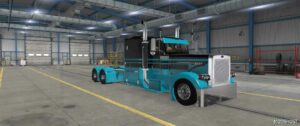 ATS Mod: 389 Pinga Truck Skin Blue & Black 1.49 (Image #2)