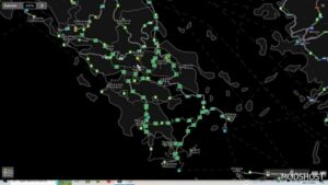 ETS2 ProMods Map Mod: Road to Athens – Promods West Balkans Merge Road Connection 1.49 (Image #2)
