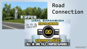 ETS2 Kirov Map – Sibir Map RC V0.2 mod