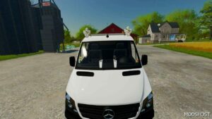 FS22 Mercedes-Benz Vehicle Mod: Sprinter (Claas) (Featured)