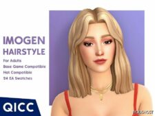 Sims 4 Imogen Hair mod