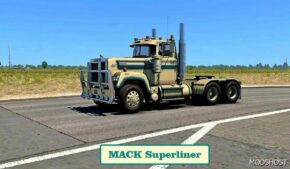 ATS Mack Superliner and Mod Pack 1.49 mod