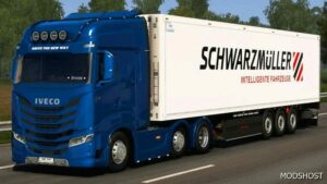 ETS2 Iveco Truck Mod: H&W Iveco S-Way 2019 V1.3.2 (Image #2)