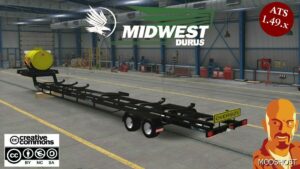 ATS Midwest Durus Combines Headers Trailers 1.49 mod