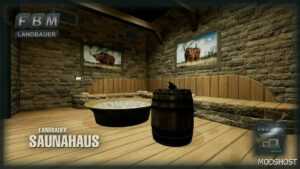 FS22 Landbauer Sauna House mod