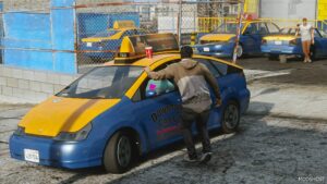 GTA 5 The Downtown CAB CO. Pack Add-On mod