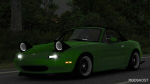 ETS2 Mazda Car Mod: MX-5 Miata NA V1.4 1.49 (Image #2)