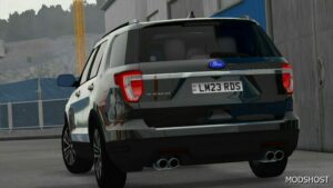 ETS2 Ford Car Mod: Explorer Platinum 2019 V1.2 1.49 (Image #3)