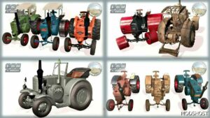 FS22 Tractor Mod: Lanz Bulldog HR8 Update V1.1 (Image #10)