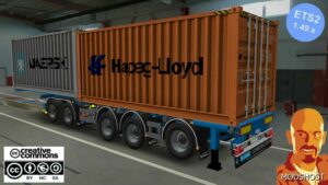 ETS2 Mod: D-Tec Flexi-Trailer Container Trailer 1.49 Manifest Fixed (Image #3)