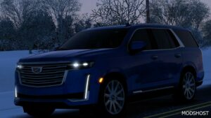 ATS Cadillac Car Mod: Escalade 2021 V1.1 1.49 (Image #2)