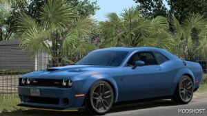 ATS Dodge Car Mod: Challenger SRT Hellcat Widebody 2018 V1.5 1.49 (Image #2)