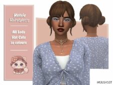 Sims 4 Kelsie Hairstyle mod