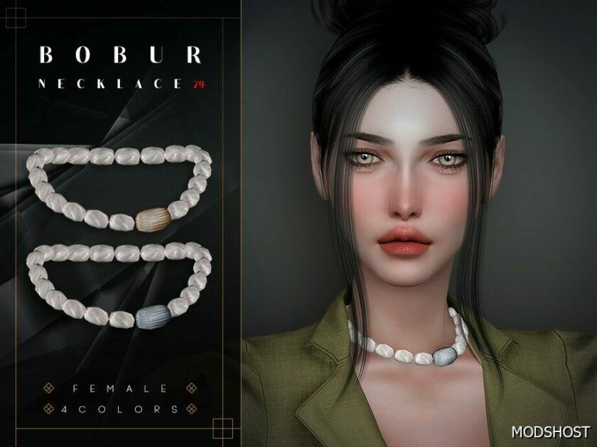 Sims 4 Pearl Necklace mod