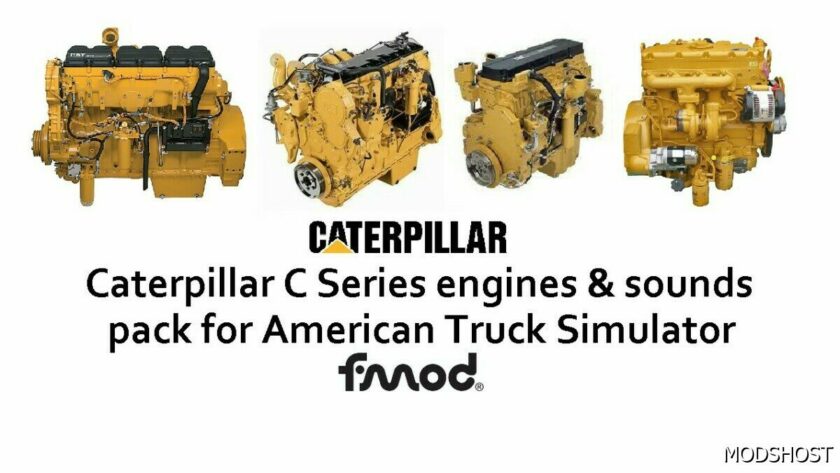 ATS Caterpillar C Series Engines Pack V1.4 1.49 mod