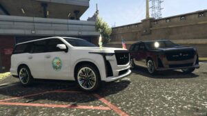 GTA 5 Albany Cavalcade XL Unmarked/Government Add-On | Template mod