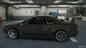 GTA 5 Nissan Vehicle Mod: Skyline GT-R34 (Image #3)